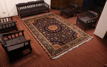 natural silk carpet